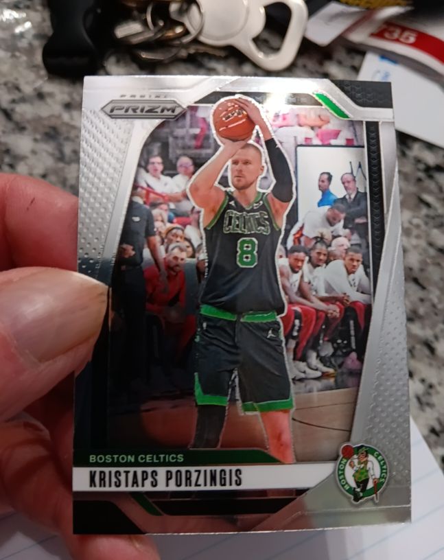 2024-25 Panini Prizm #114 Kristaps Porzingis — front