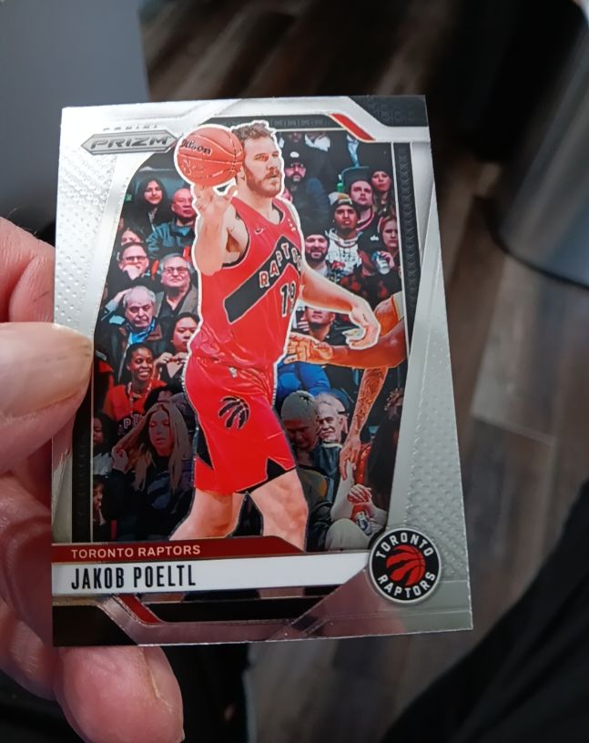 2024-25 Panini Prizm #198 Jakob Poeltl — front