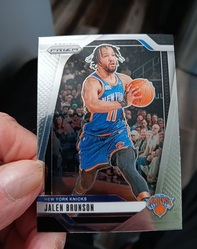 2024-25 Panini Prizm #217 Jalen Brunson — front