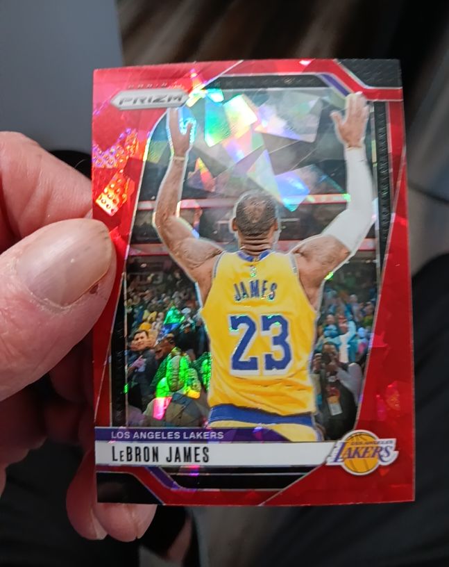2024-25 Panini Prizm #130 LeBron James — front