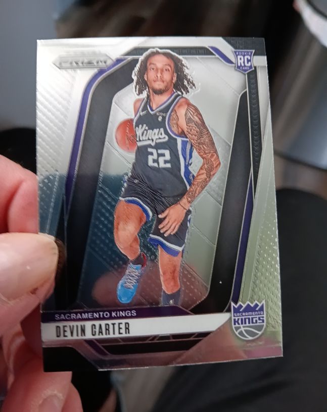 2024-25 Panini Prizm #231 Devin Carter — front