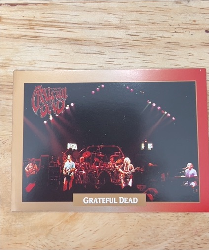 1991 Brockum RockCards Legacy Series #7 Grateful Dead — front