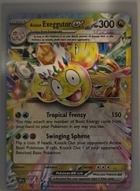 2024 Pokemon SV08: Surging Sparks #133 Alolan Exeggutor ex — front