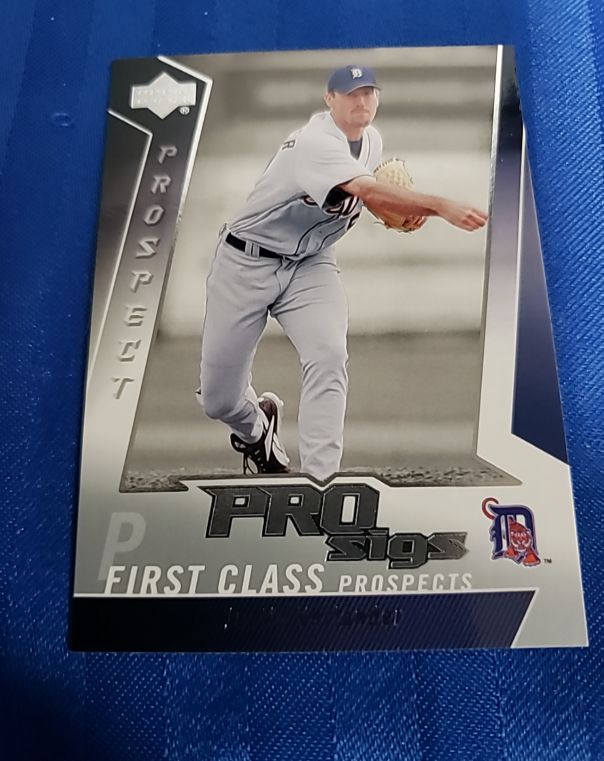 2005 Upper Deck Pro Sigs #105 Justin Verlander — front