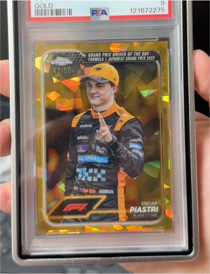 2024 Topps Chrome Formula 1 #174 Oscar Piastri — front