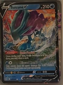 2023 Pokémon SWSH07: Evolving Skies #031 Suicune V — front