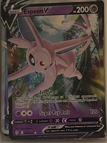 2021 Pokémon Sword & Shield Evolving Skies #064 Espeon V — front