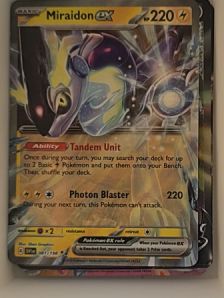 2023 Pokémon SV01: Scarlet & Violet Base Set #081 Miraidon ex — front