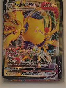 2022 Pokémon TCG Silver Tempest #058 Regieleki VMAX — front