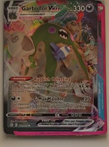 2021 Pokémon Sword & Shield Evolving Skies #101 Garbodor VMAX — front