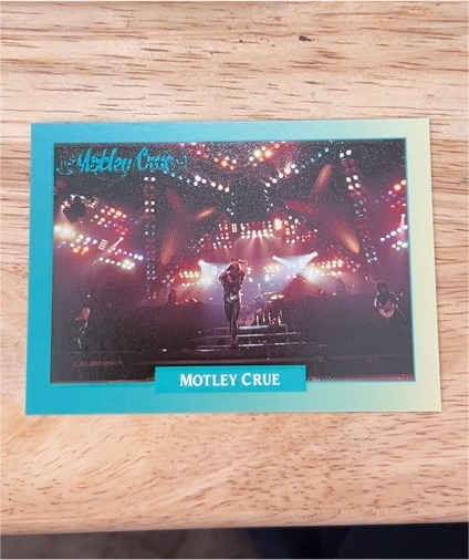 1991 Brockum Rock Cards #216 Motley Crue — front