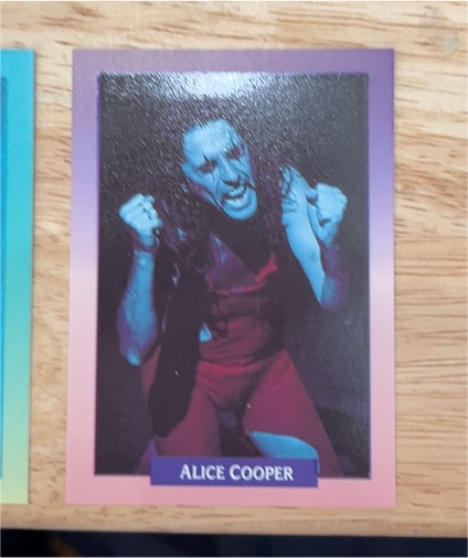 1991 Brockum Rock Cards #165 Alice Cooper — front