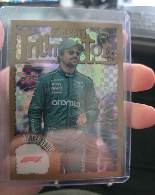 2024 Topps Finest Formula 1 Intimidators #STR Lance Stroll — front