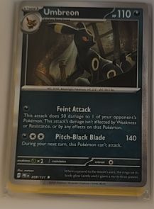 2017 Pokémon TCG Prismatic Evolutions #059 Umbreon — front