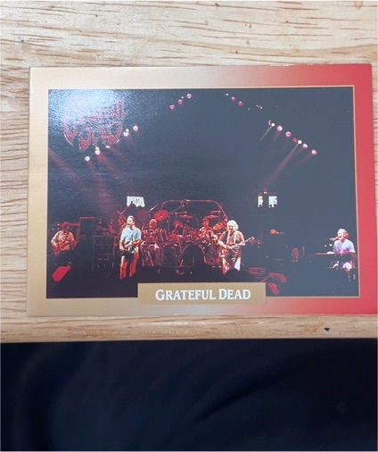 1991 RockCards In Concert Grateful Dead Legacy Series — front
