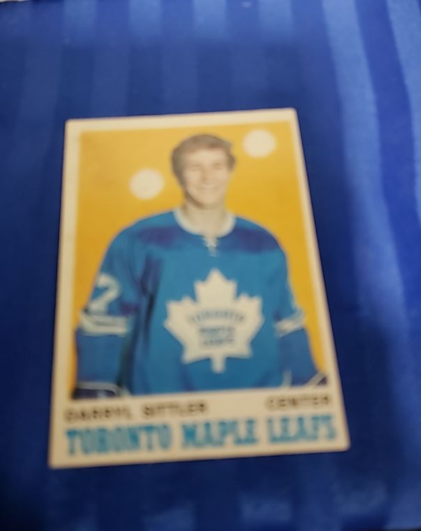 1970-71 O-Pee-Chee #218 Darryl Sittler Rookie Card — front