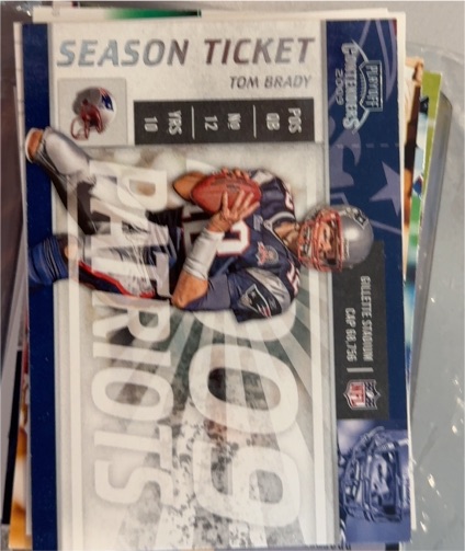 2009 Playoff Contenders #59 Tom Brady — front