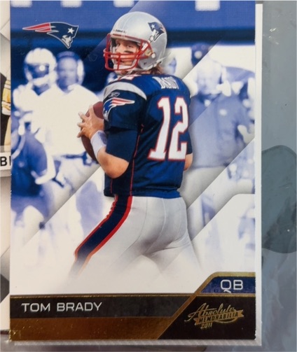 2011 Panini Absolute Memorabilia #58 Tom Brady — front