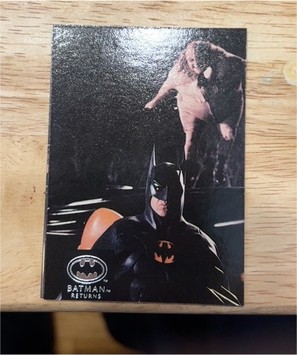 1992 Topps Stadium Club Batman Returns #A Batman — front