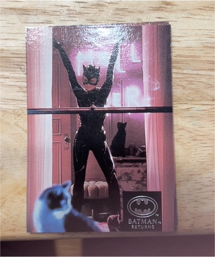 1992 Topps Stadium Club Batman Returns #13 Catwoman — front