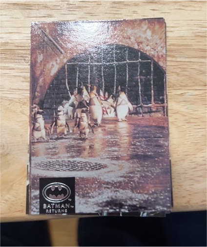 1992 Topps Stadium Club Batman Returns #17 Penguins — front