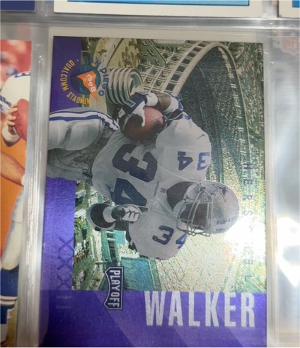 1997 Playoff Super Bowl Card Show #5 Herschel Walker — front