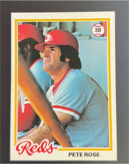 1978 Topps #20 Pete Rose — front