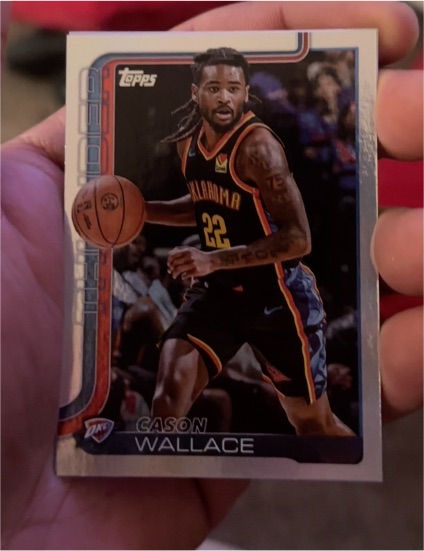 2025-26 Topps #119 Cason Wallace — front