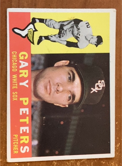 1960 Topps #407 Gary Peters — front