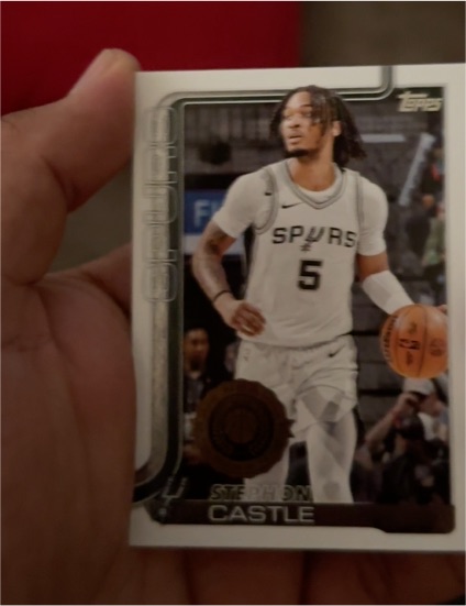 2025-26 Topps #197 Stephon Castle — front
