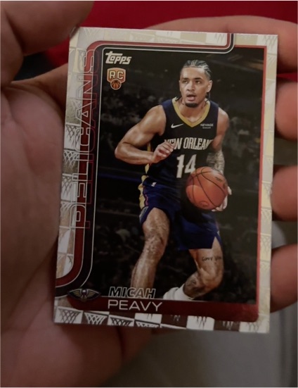 2025-26 Topps Flagship #241 Micah Peavy — front