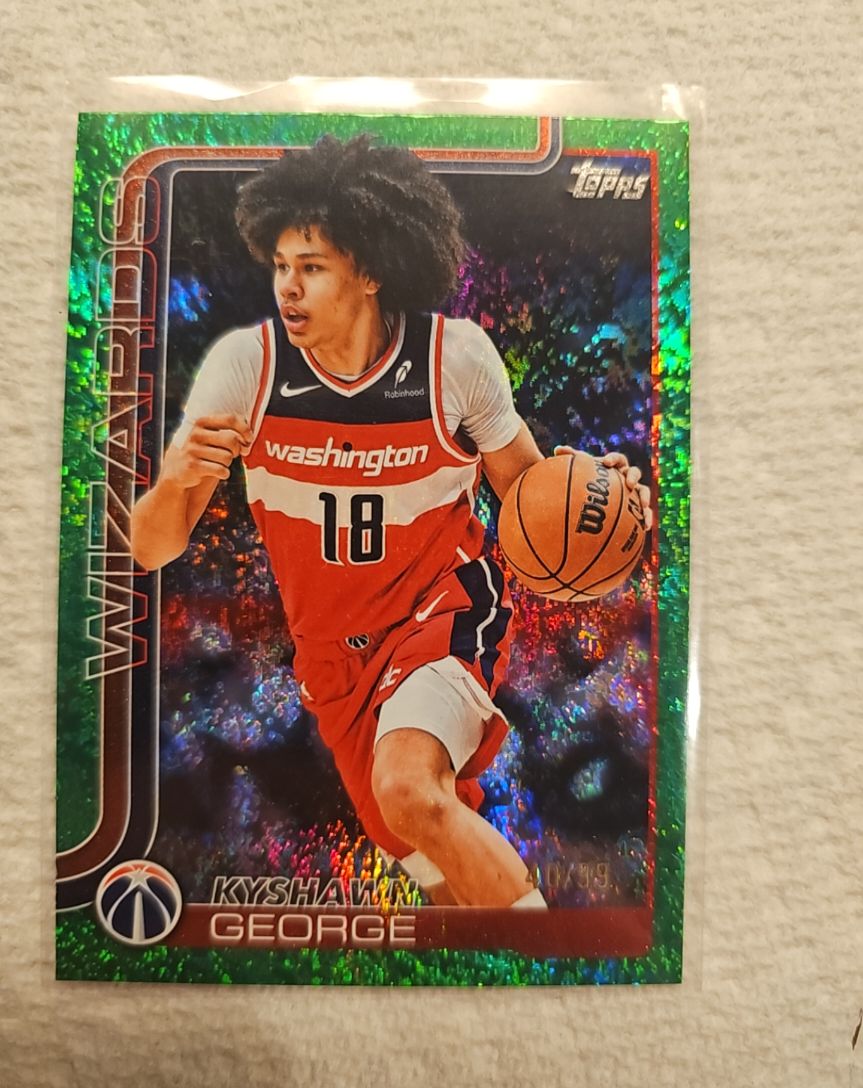2025-26 Topps #98 Kyshawn George — front