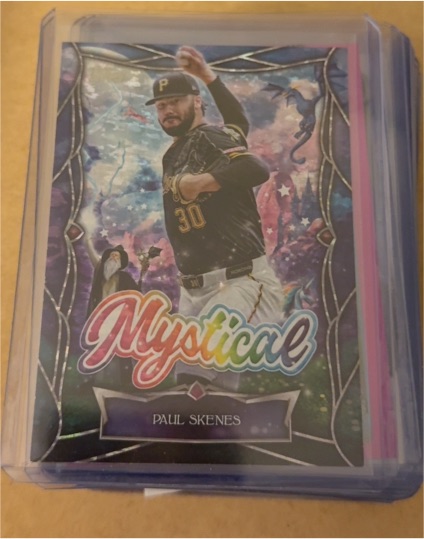 2025 Topps Update #MYS-22 Paul Skenes Mystical — front