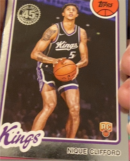 2025-26 Topps #80BK-70 Nique Clifford — front