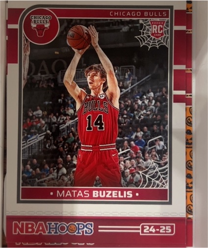 2024-25 Panini Haunted Hoops #237 Matas Buzelis — front