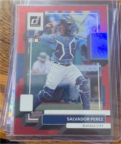 2022 Donruss #96 Salvador Perez — front