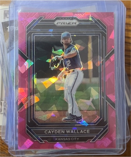 2023 Panini Prizm #74 Cayden Wallace — front