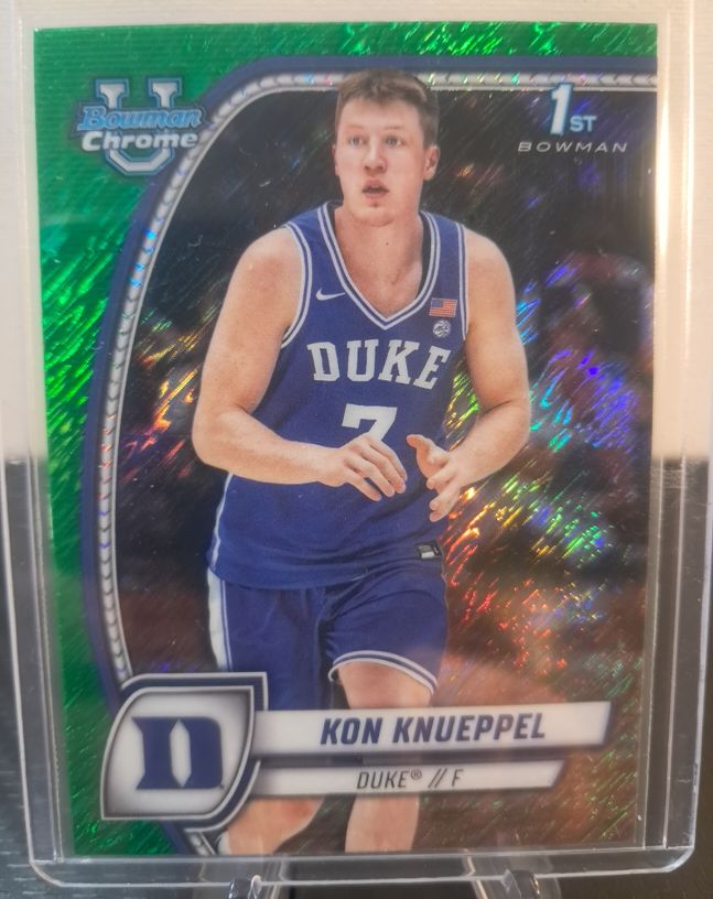 2024-25 Bowman University Chrome #48 Kon Knueppel — front