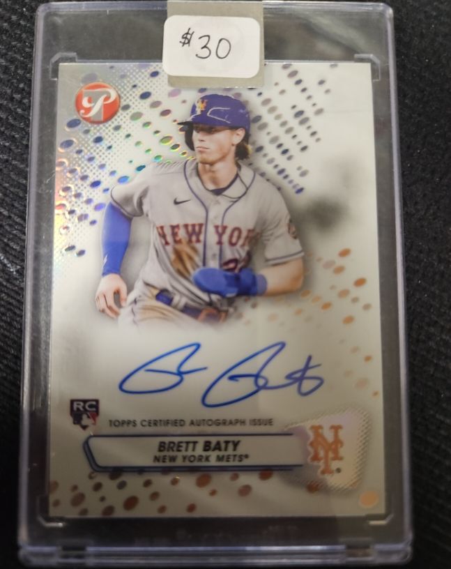 2023 Topps Pristine #PA-BB Brett Baty — front