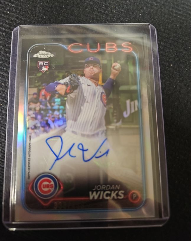 2024 Topps Chrome Update #AC-JW Jordan Wicks — front
