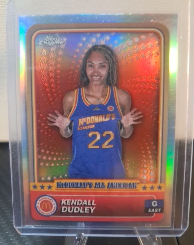 2024 Topps Chrome McDonald's All American #52 Kendall Dudley — front