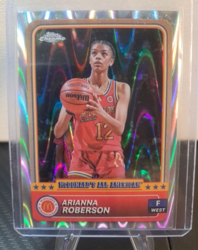 2024 Topps Chrome McDonald's All American #22 Arianna Roberson — front