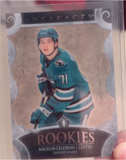 2024-25 Upper Deck Artifacts #71 Macklin Celebrini — front
