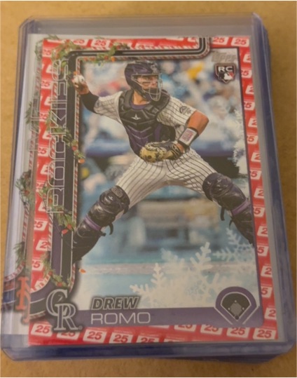 2025 Topps Series 1 #296 Drew Romo — front