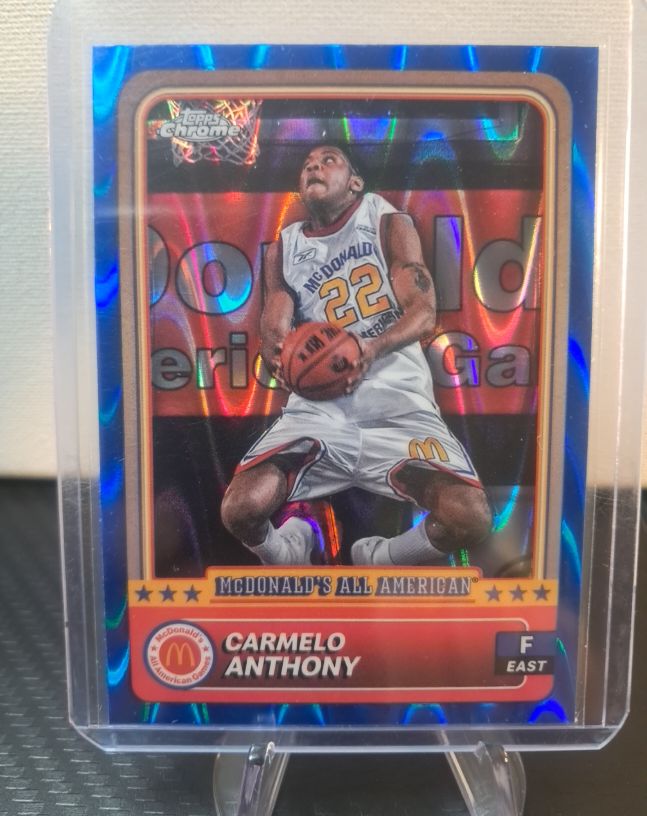 2024 Topps Chrome McDonald's All-American #43 Carmelo Anthony — front