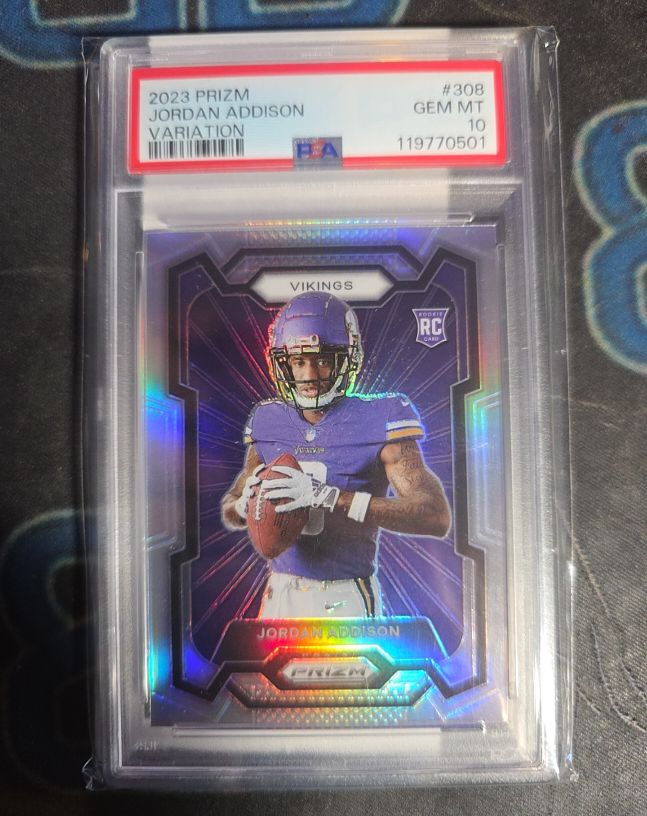 2023 Panini Prizm #308 Jordan Addison — front