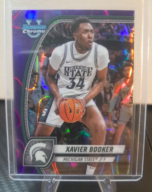 2024-25 Bowman University Chrome #ALT-9 Xavier Booker — front