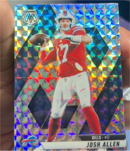 2025 Panini Mosaic #17 Josh Allen — front