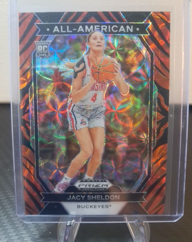 2024 Panini Prizm Draft Picks #16 Jacy Sheldon All-American — front
