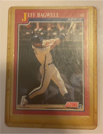 1991 Score #1B Jeff Bagwell — front